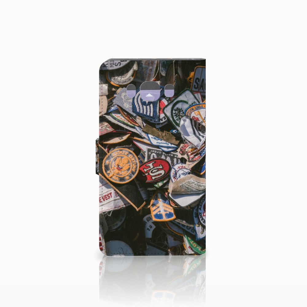 Samsung Galaxy J7 2016 Telefoonhoesje met foto Badges