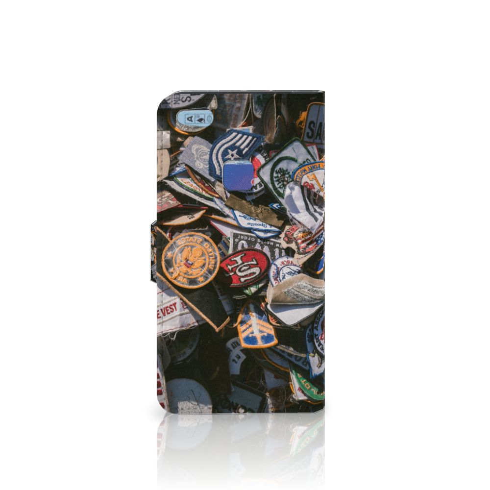 Huawei P10 Lite Telefoonhoesje met foto Badges