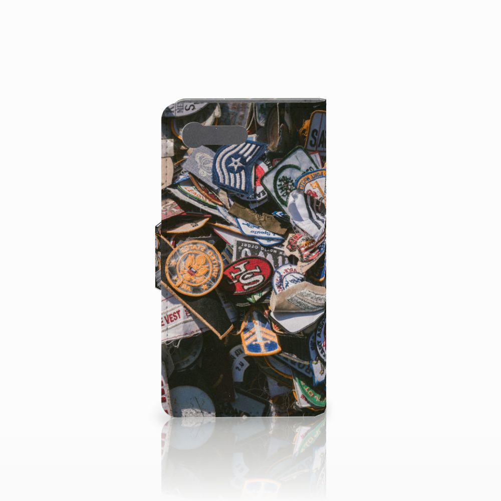 Sony Xperia X Compact Telefoonhoesje met foto Badges