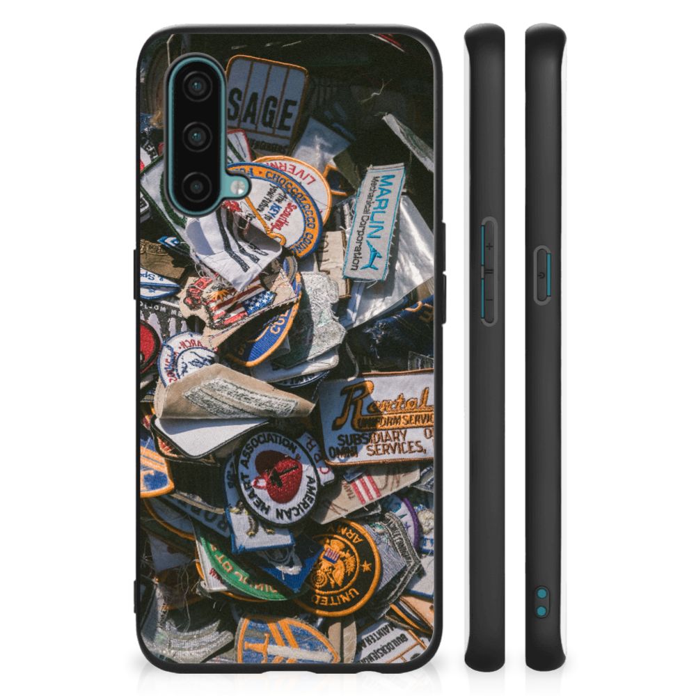 OnePlus Nord CE 5G Silicone Back Case Badges