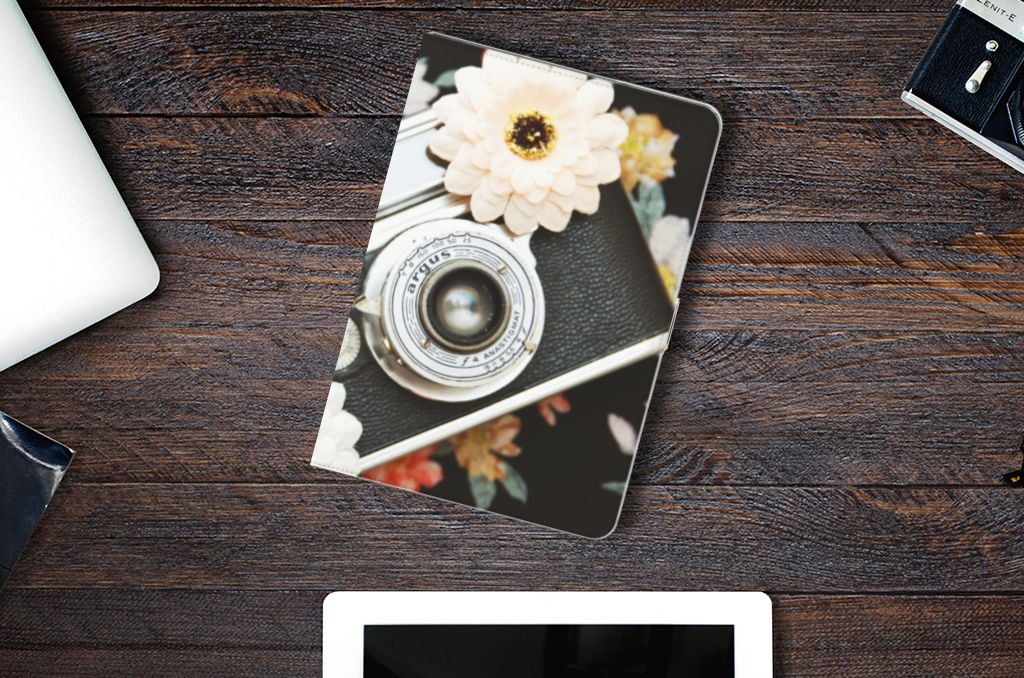 iPad 10.2 2019 | iPad 10.2 2020 | 10.2 2021 Tablet Hoesje met foto Vintage Camera