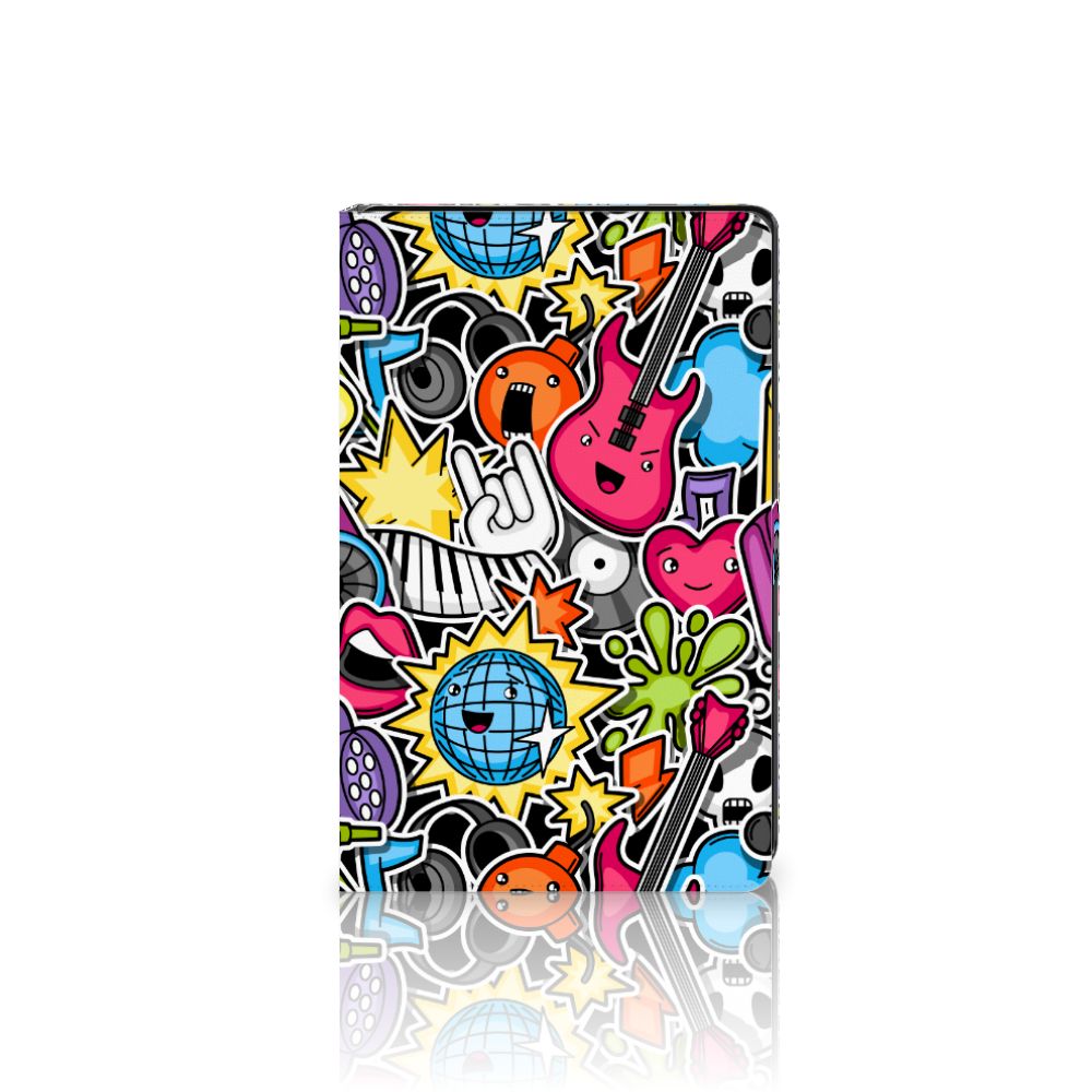 Samsung Galaxy Tab A8 2021/2022 Tablet Hoes met standaard Punk Rock