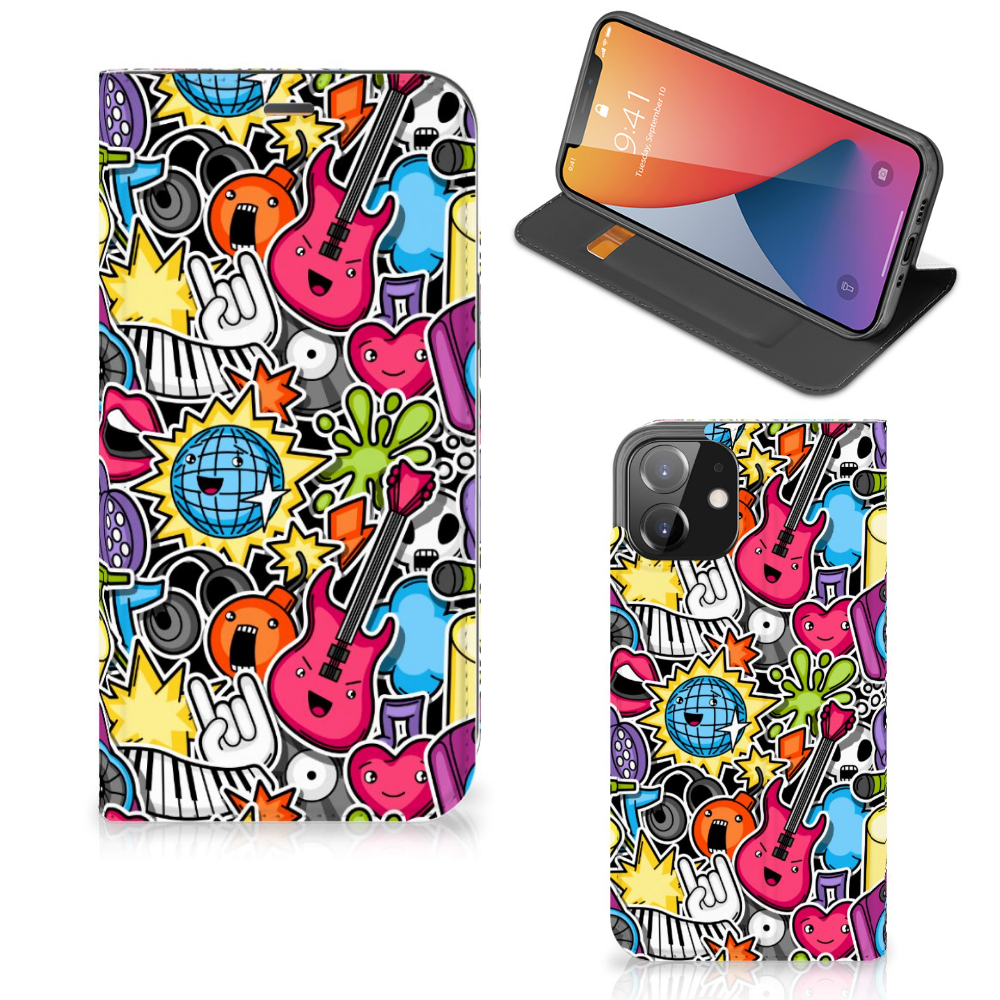 iPhone 12 | iPhone 12 Pro Hippe Standcase Punk Rock