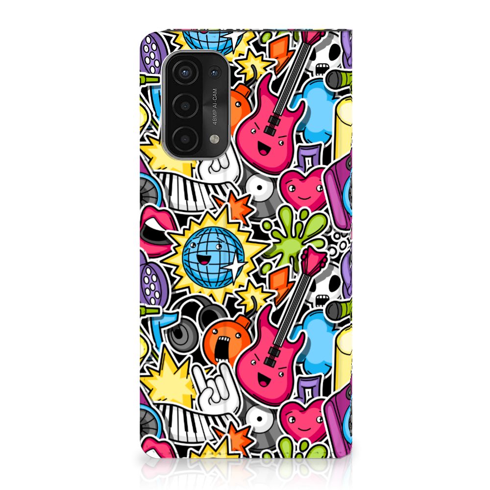 OPPO A54 5G | A74 5G | A93 5G Hippe Standcase Punk Rock