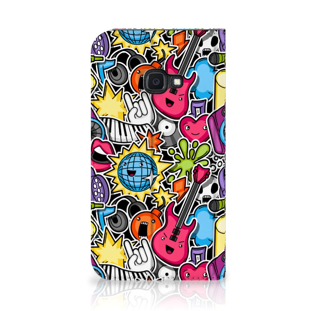 Samsung Galaxy Xcover 4s Hippe Standcase Punk Rock