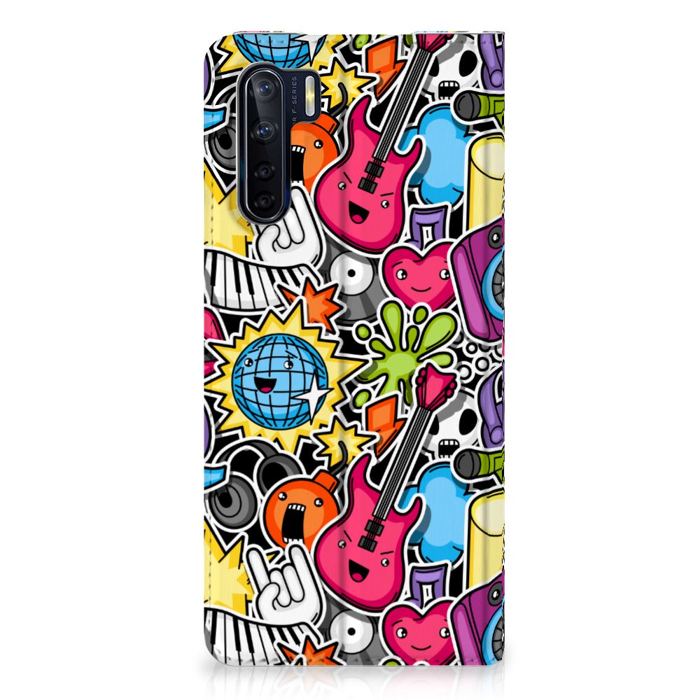 OPPO Reno3 | A91 Hippe Standcase Punk Rock