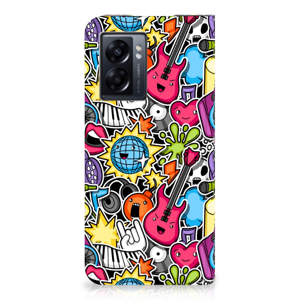 OPPO A77 5G | A57 5G Hippe Standcase Punk Rock