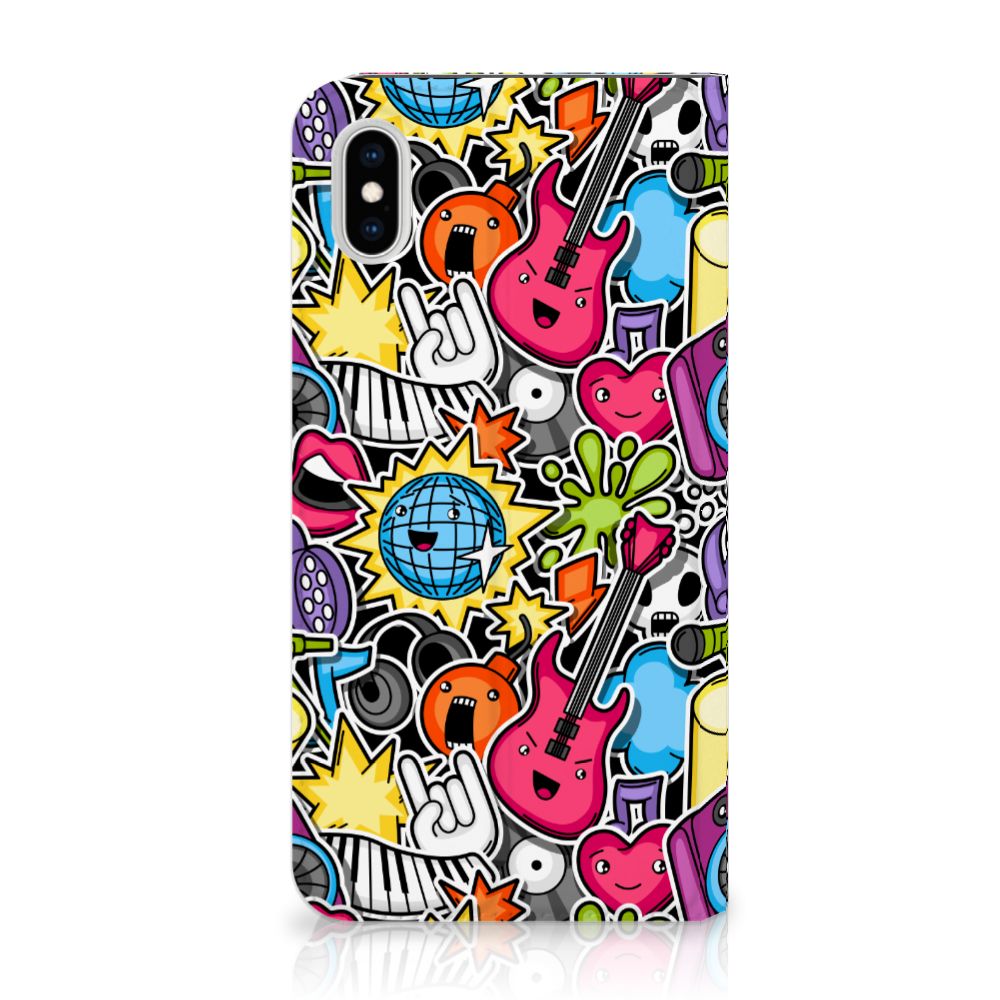 Apple iPhone Xs Max Hippe Standcase Punk Rock