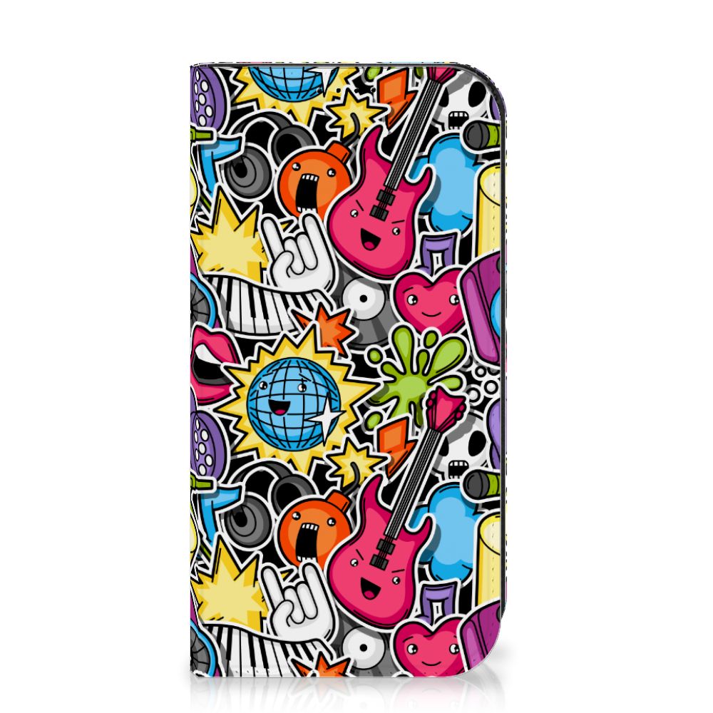 iPhone 15 Pro Hippe Standcase Punk Rock