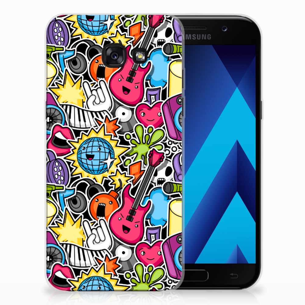 Samsung Galaxy A5 2017 Silicone Back Cover Punk Rock