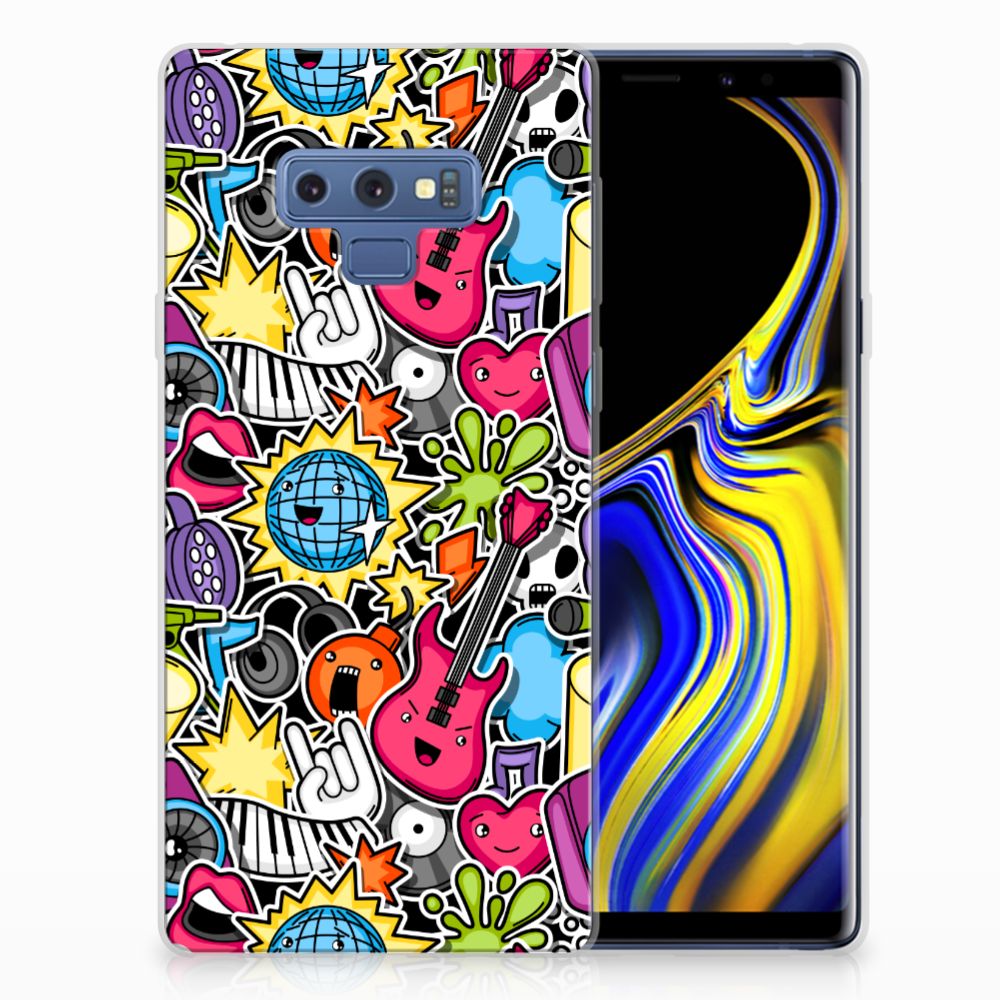 Samsung Galaxy Note 9 Silicone Back Cover Punk Rock