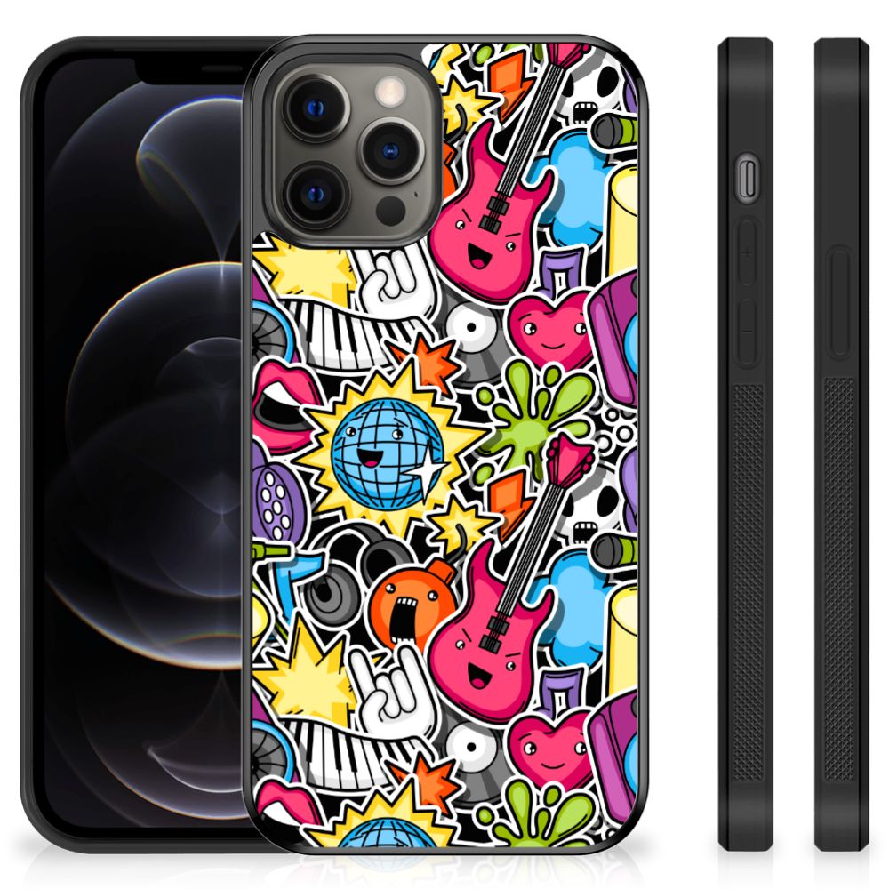 iPhone 12 Pro Max TPU Bumper Case Punk Rock