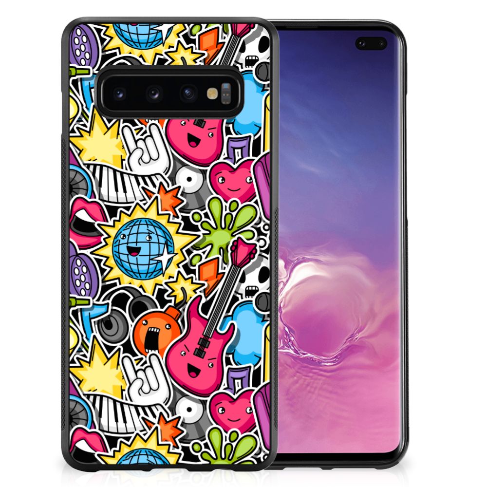Samsung Galaxy S10+ TPU Bumper Case Punk Rock