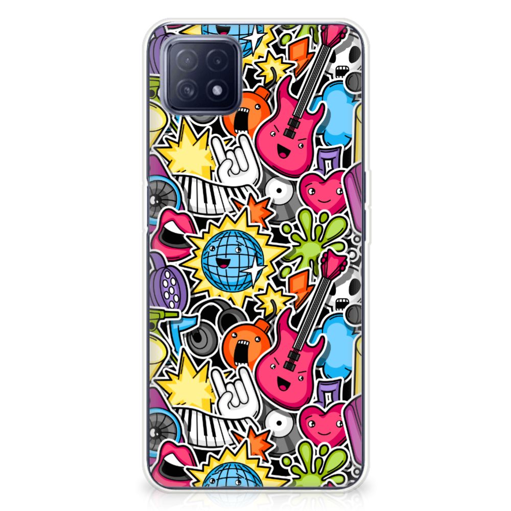 OPPO A53 5G | OPPO A73 5G Silicone Back Cover Punk Rock