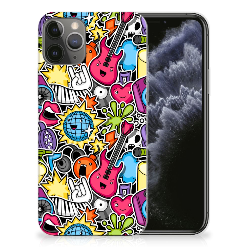 Apple iPhone 11 Pro Silicone Back Cover Punk Rock