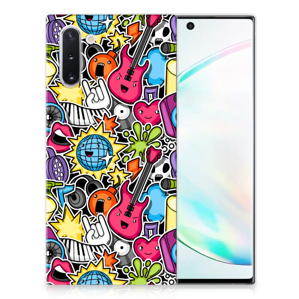 Samsung Galaxy Note 10 Silicone Back Cover Punk Rock