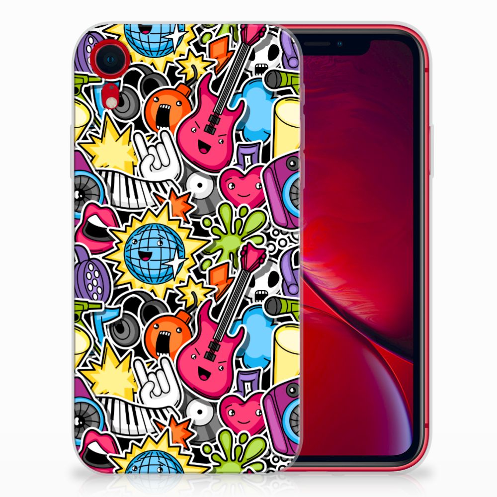 Apple iPhone Xr Silicone Back Cover Punk Rock