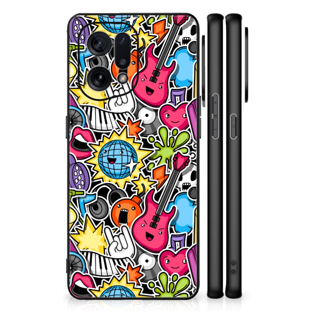 OPPO Find X5 GSM Cover Punk Rock