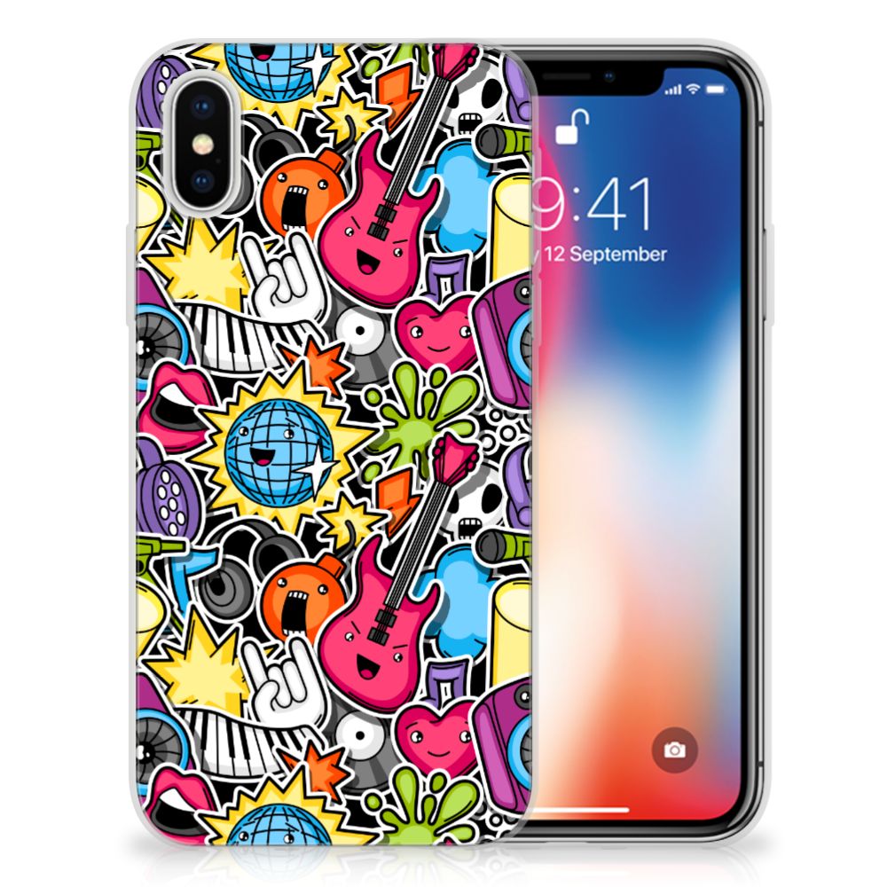 Apple iPhone X | Xs Silicone Back Cover Punk Rock