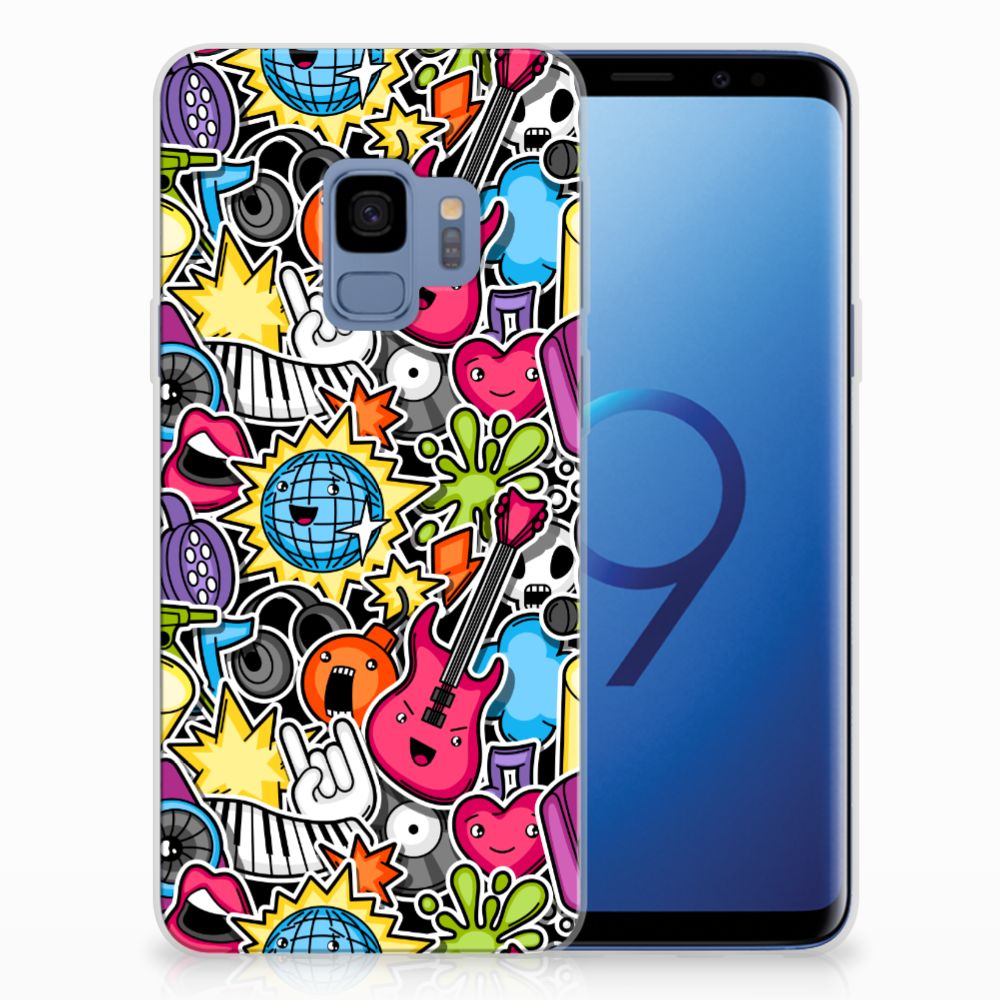 Samsung Galaxy S9 Silicone Back Cover Punk Rock