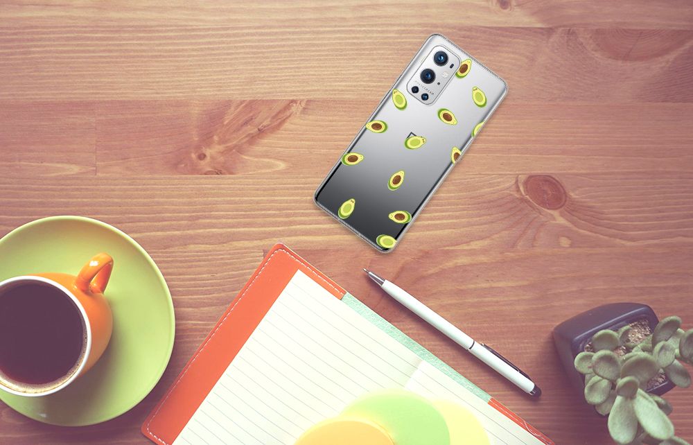 OnePlus 9 Pro Siliconen Case Avocado