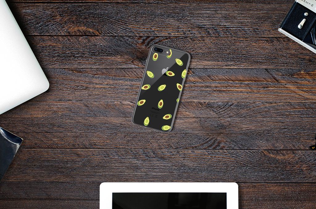 Apple iPhone 7 Plus | 8 Plus Siliconen Case Avocado