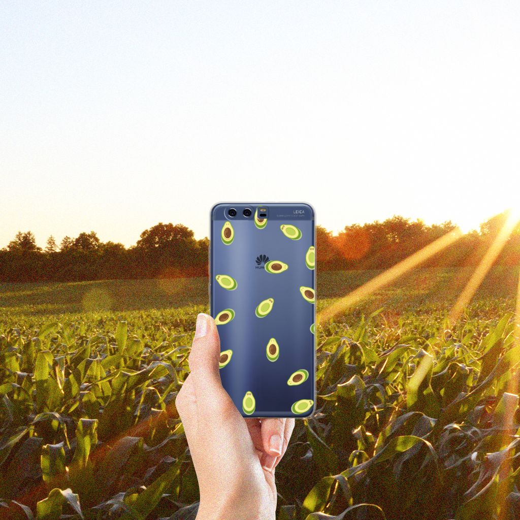 Huawei P10 Plus Siliconen Case Avocado