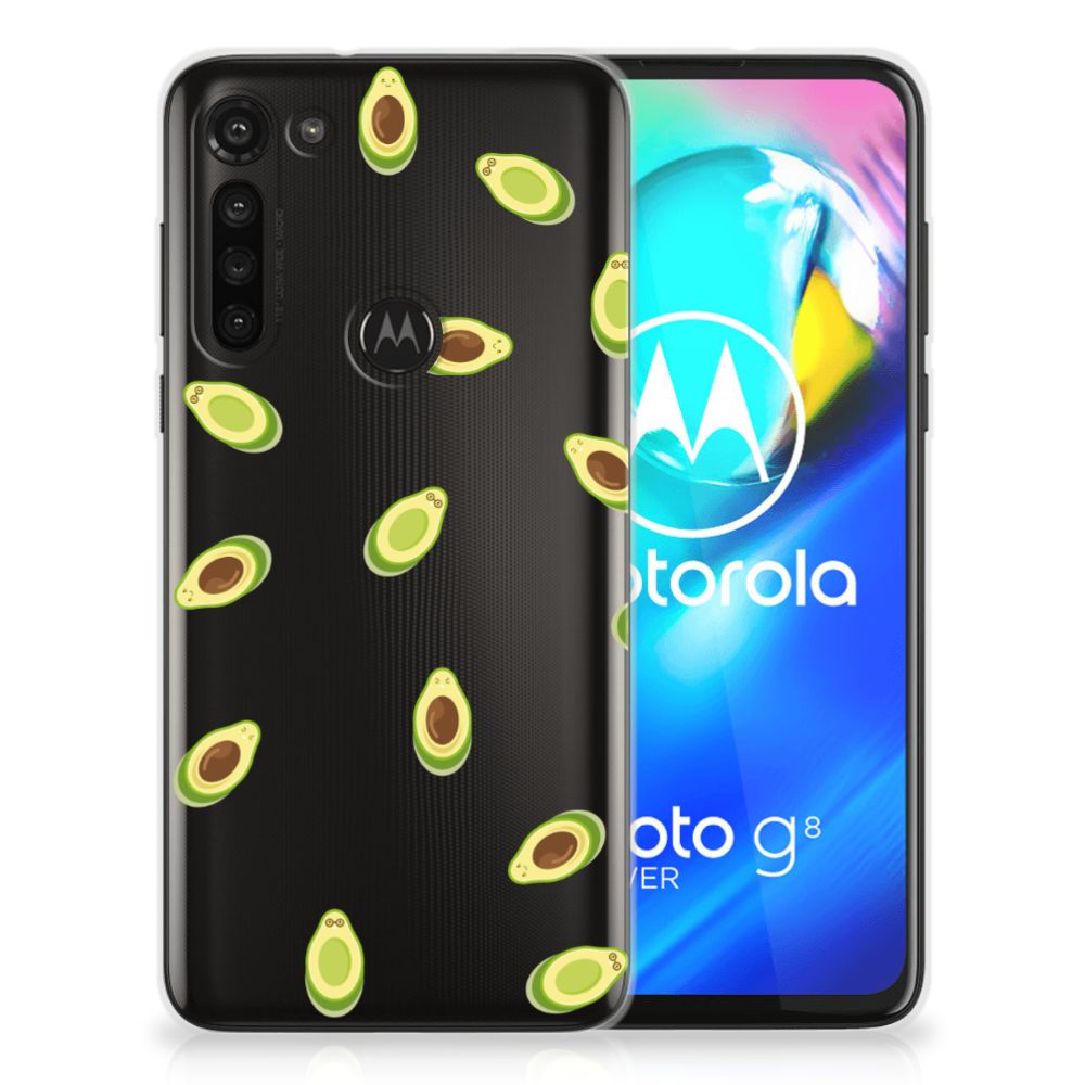 Motorola Moto G8 Power Siliconen Case Avocado