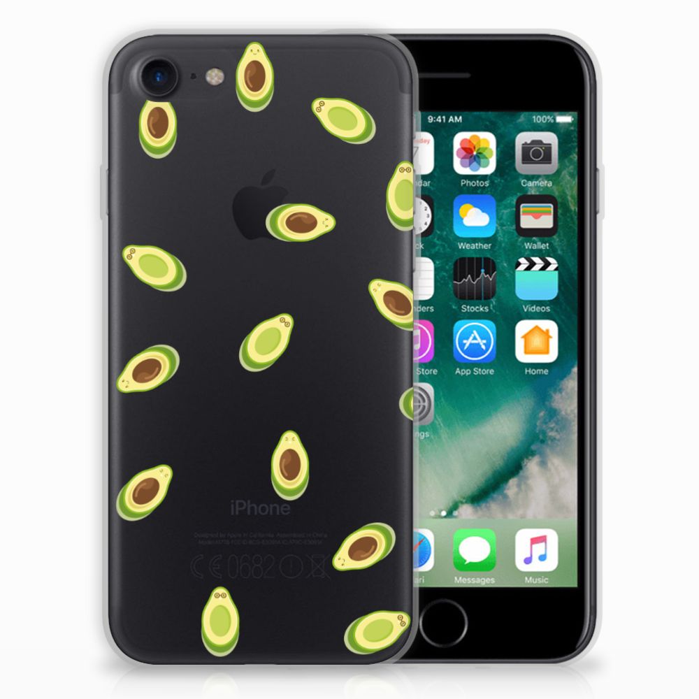 iPhone SE 2022 | SE 2020 | 8 | 7 Siliconen Case Avocado