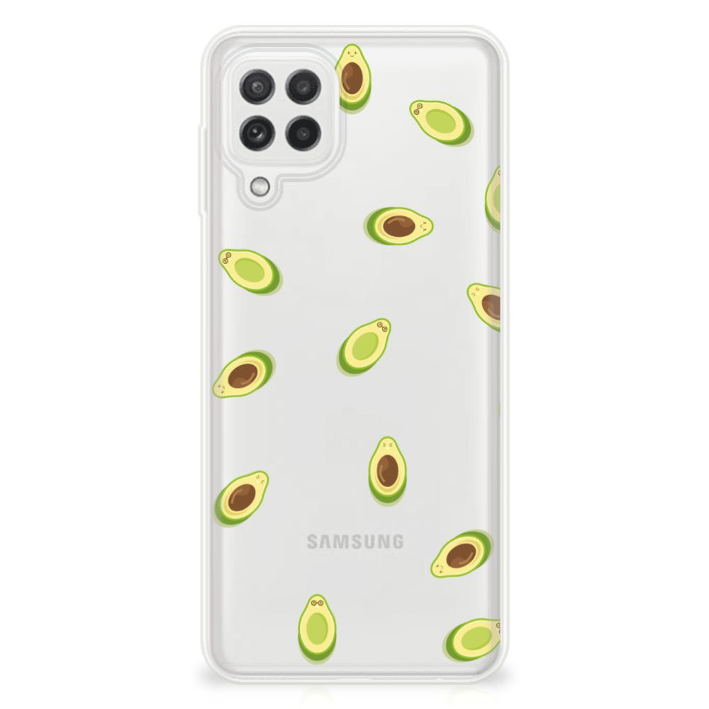 Samsung Galaxy A22 4G | M22 Siliconen Case Avocado