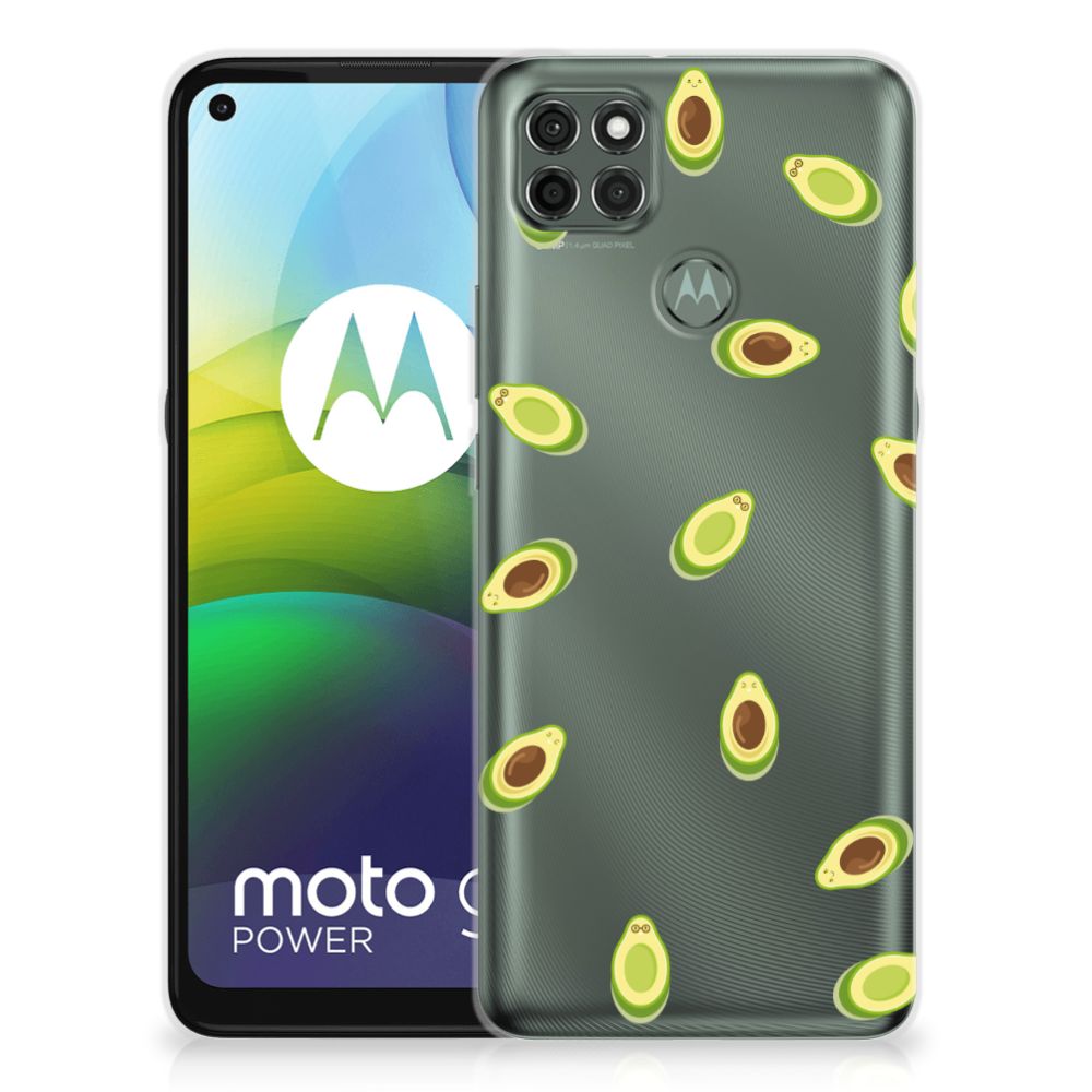 Motorola Moto G9 Power Siliconen Case Avocado