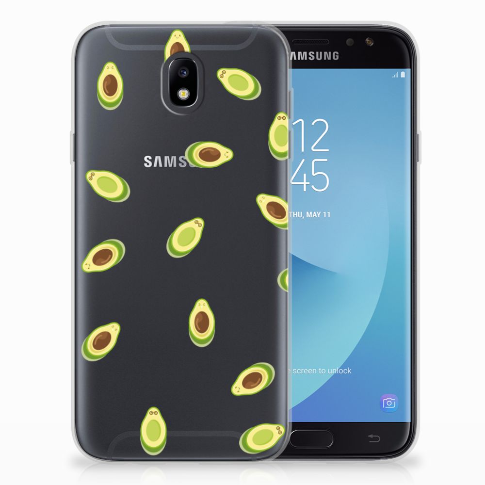 Samsung Galaxy J7 2017 | J7 Pro Siliconen Case Avocado