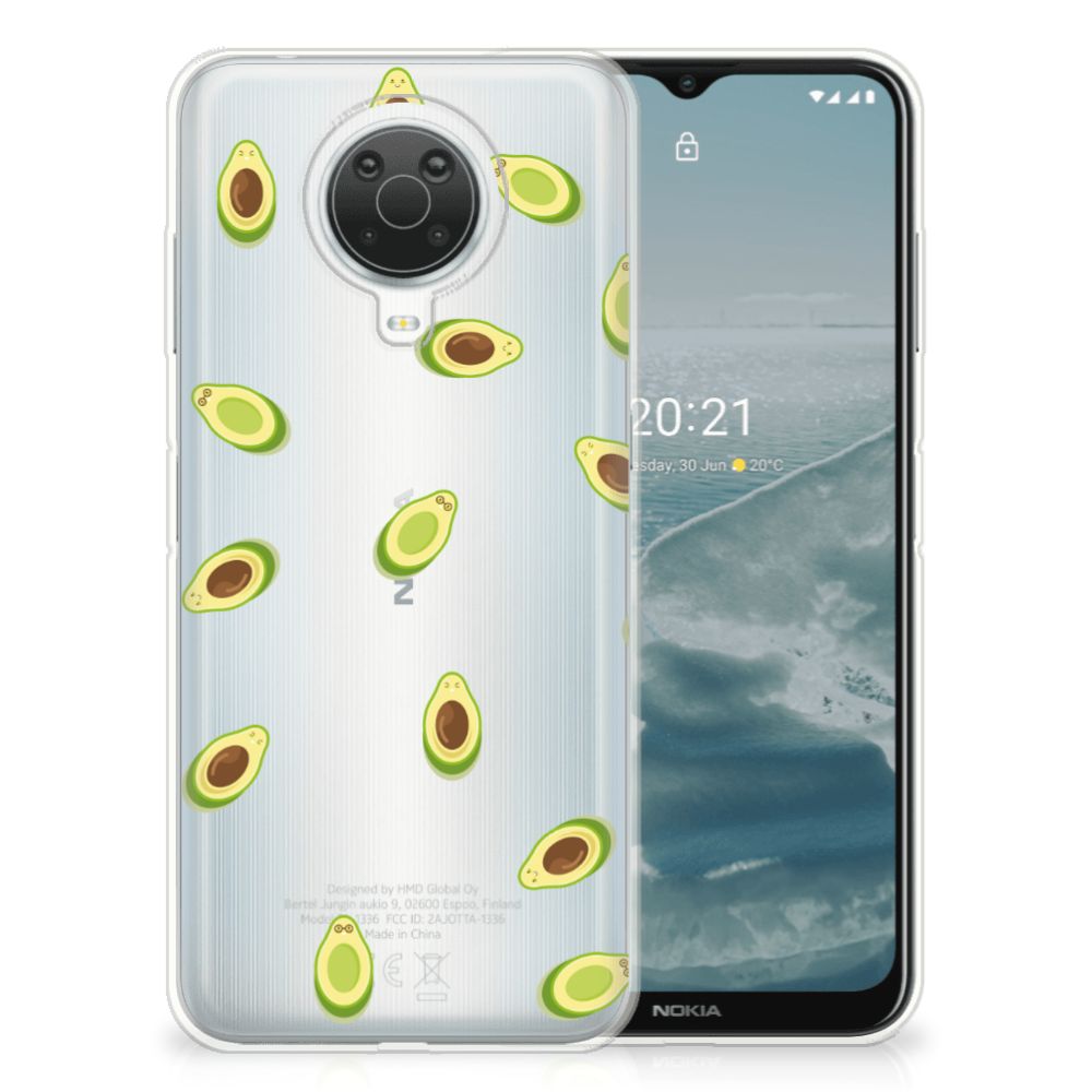 Nokia G20 | G10 Siliconen Case Avocado