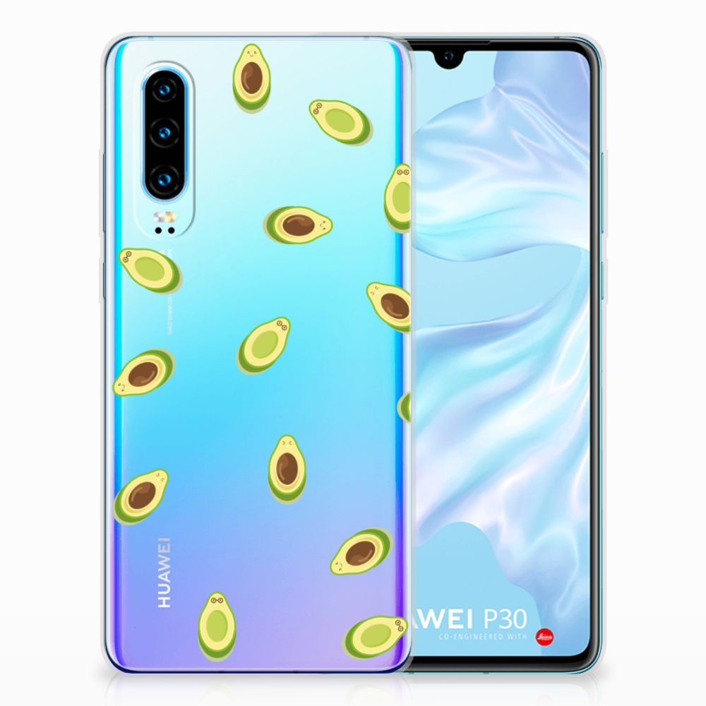 Huawei P30 Siliconen Case Avocado