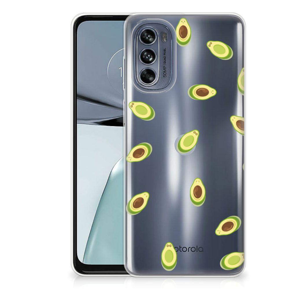 Motorola Moto G62 5G Siliconen Case Avocado