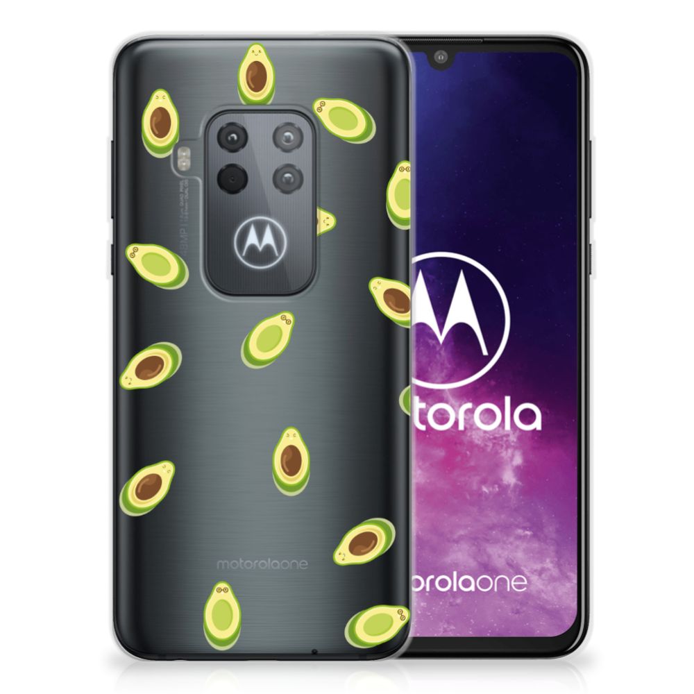 Motorola One Zoom Siliconen Case Avocado