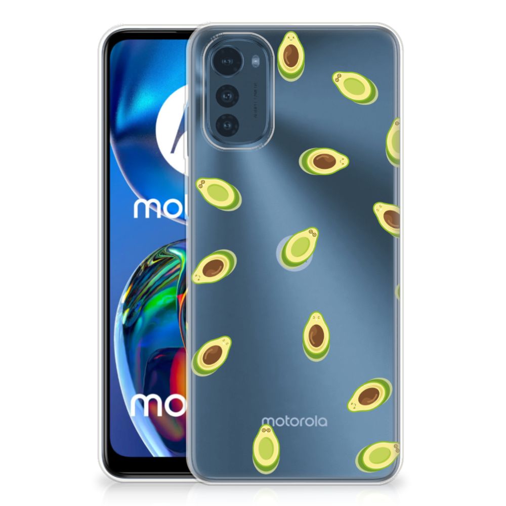 Motorola Moto E32/E32s Siliconen Case Avocado
