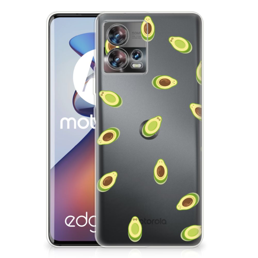 Motorola Edge 30 Fusion Siliconen Case Avocado