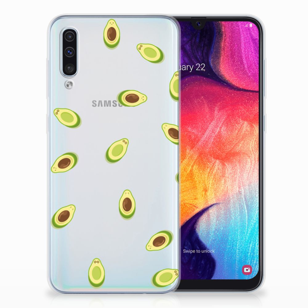 Samsung Galaxy A50 Siliconen Case Avocado