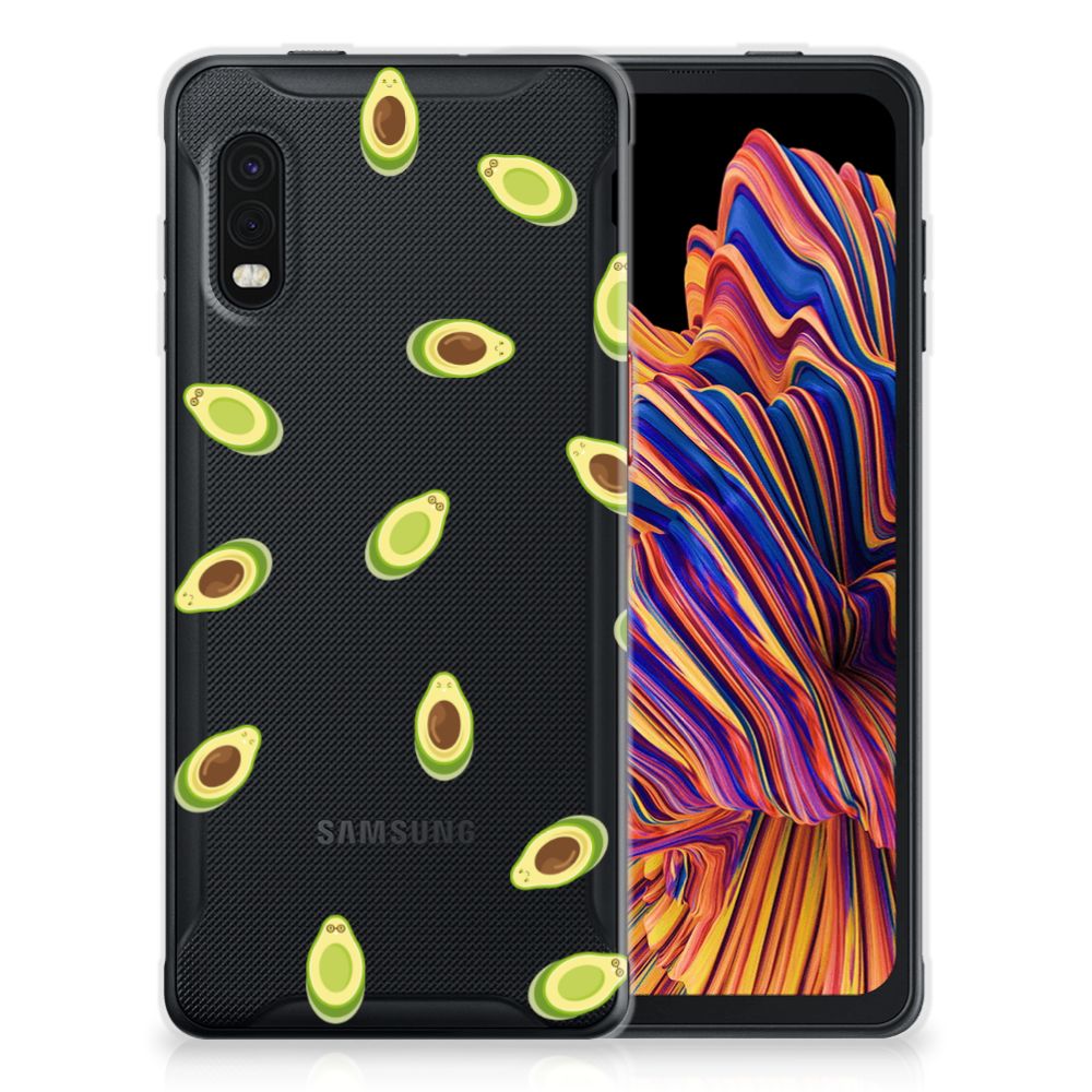 Samsung Xcover Pro Siliconen Case Avocado