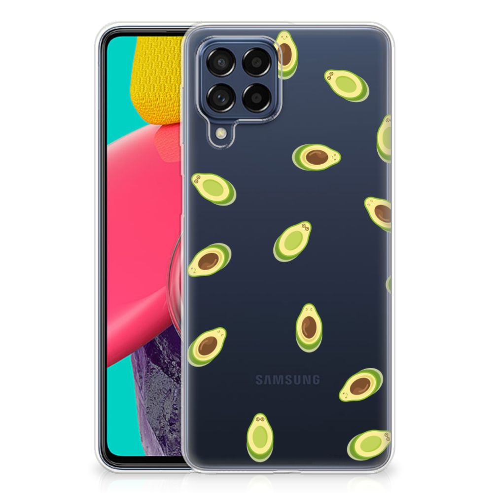 Samsung Galaxy M53 Siliconen Case Avocado