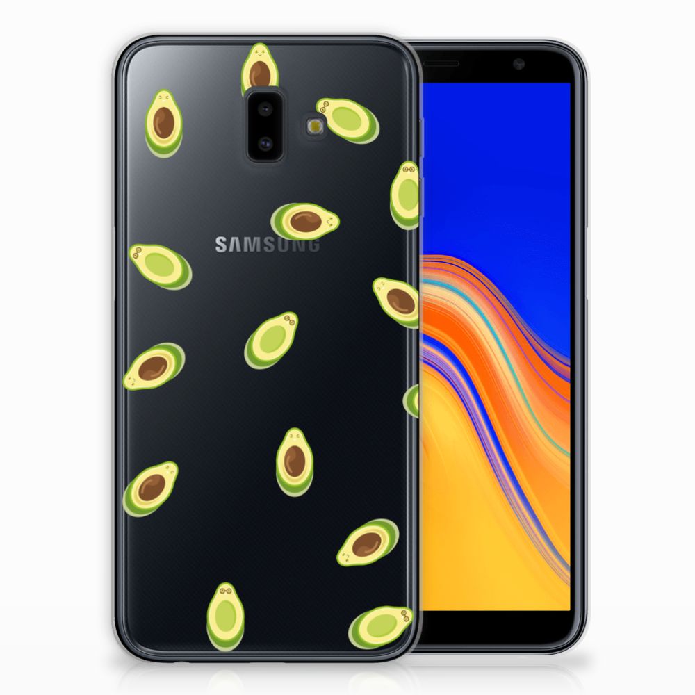 Samsung Galaxy J6 Plus (2018) Siliconen Case Avocado