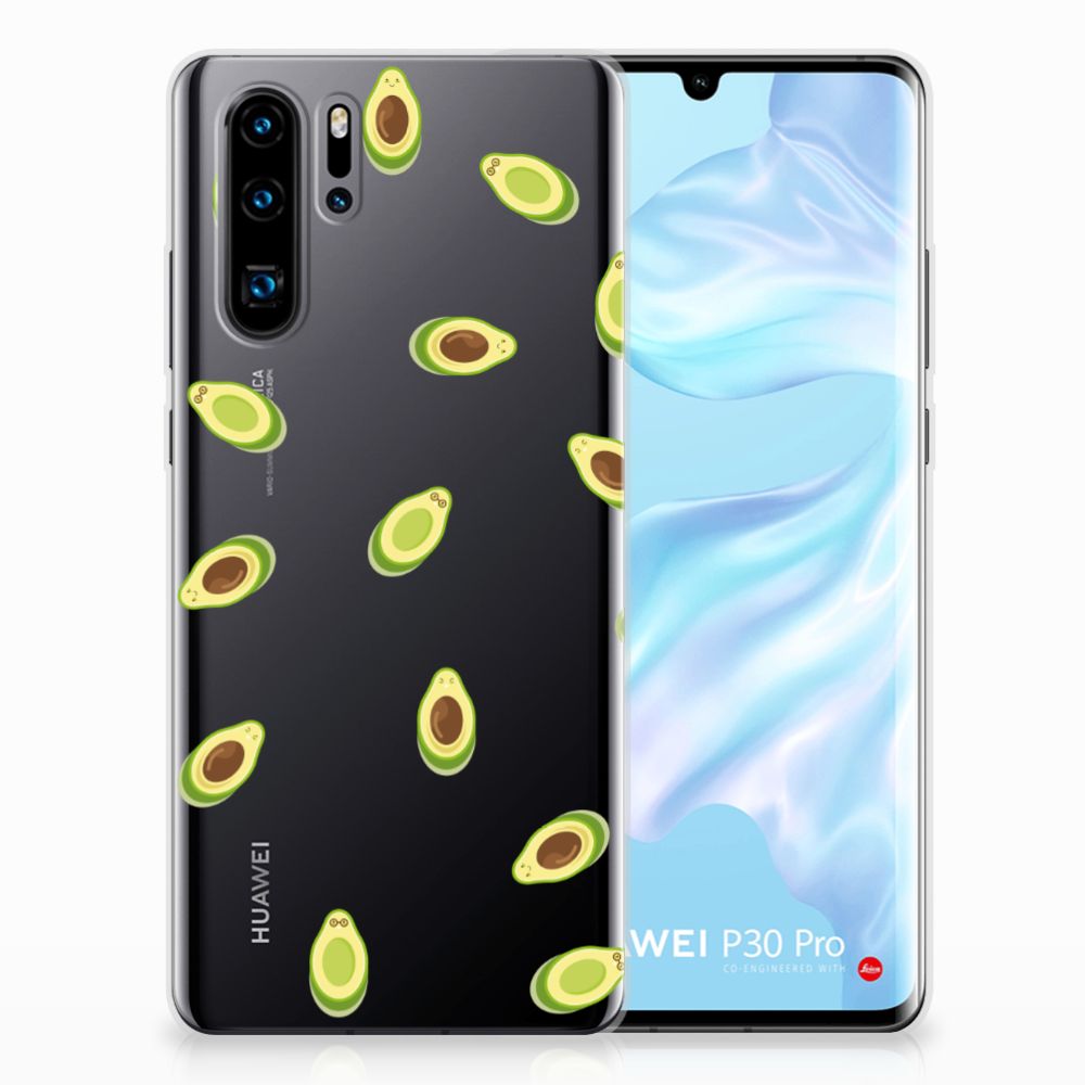 Huawei P30 Pro Siliconen Case Avocado