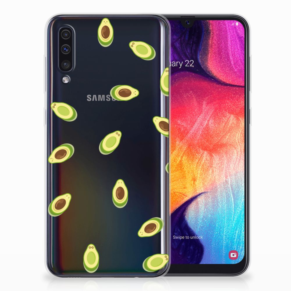 Samsung Galaxy A50 Siliconen Case Avocado