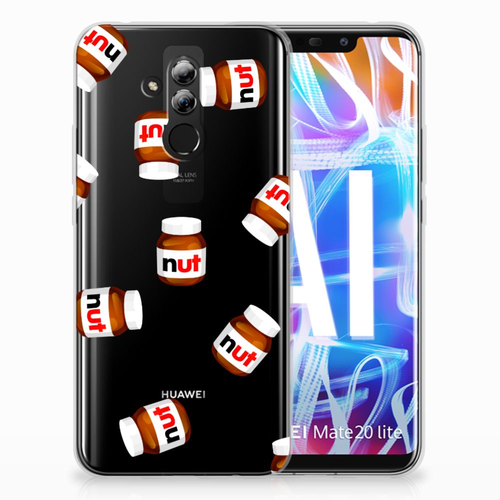 Huawei Mate 20 Lite Siliconen Case Nut Jar