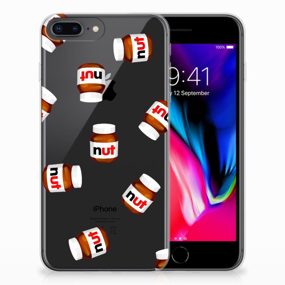Apple iPhone 7 Plus | 8 Plus Siliconen Case Nut Jar