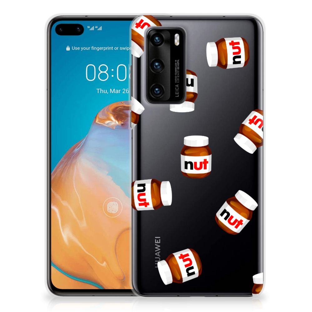 Huawei P40 Siliconen Case Nut Jar