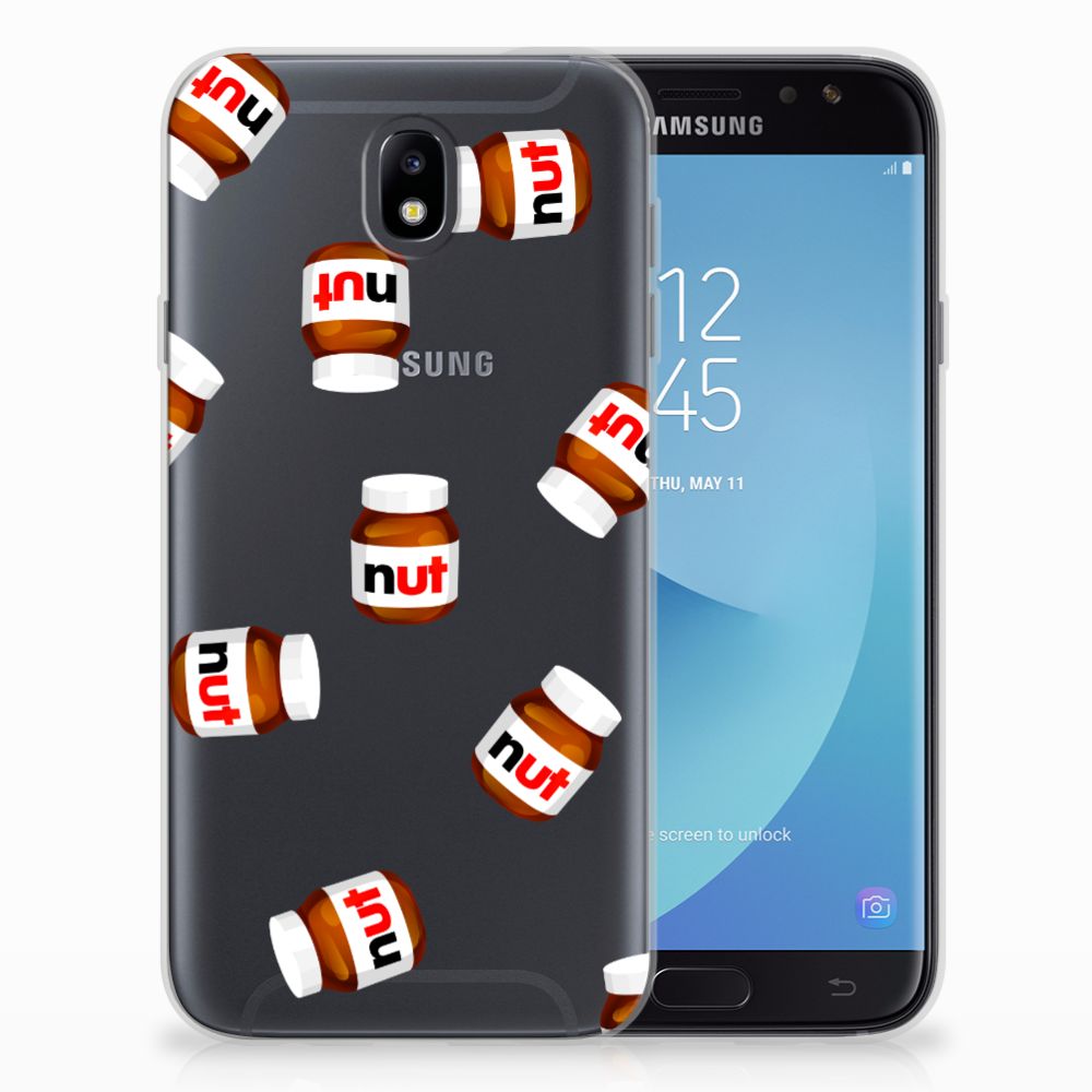 Samsung Galaxy J7 2017 | J7 Pro Siliconen Case Nut Jar
