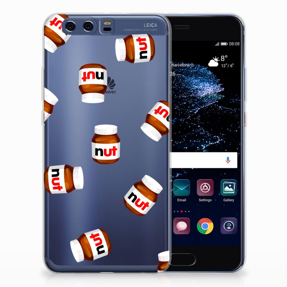 Huawei P10 Plus Uniek TPU Hoesje Nut Jar