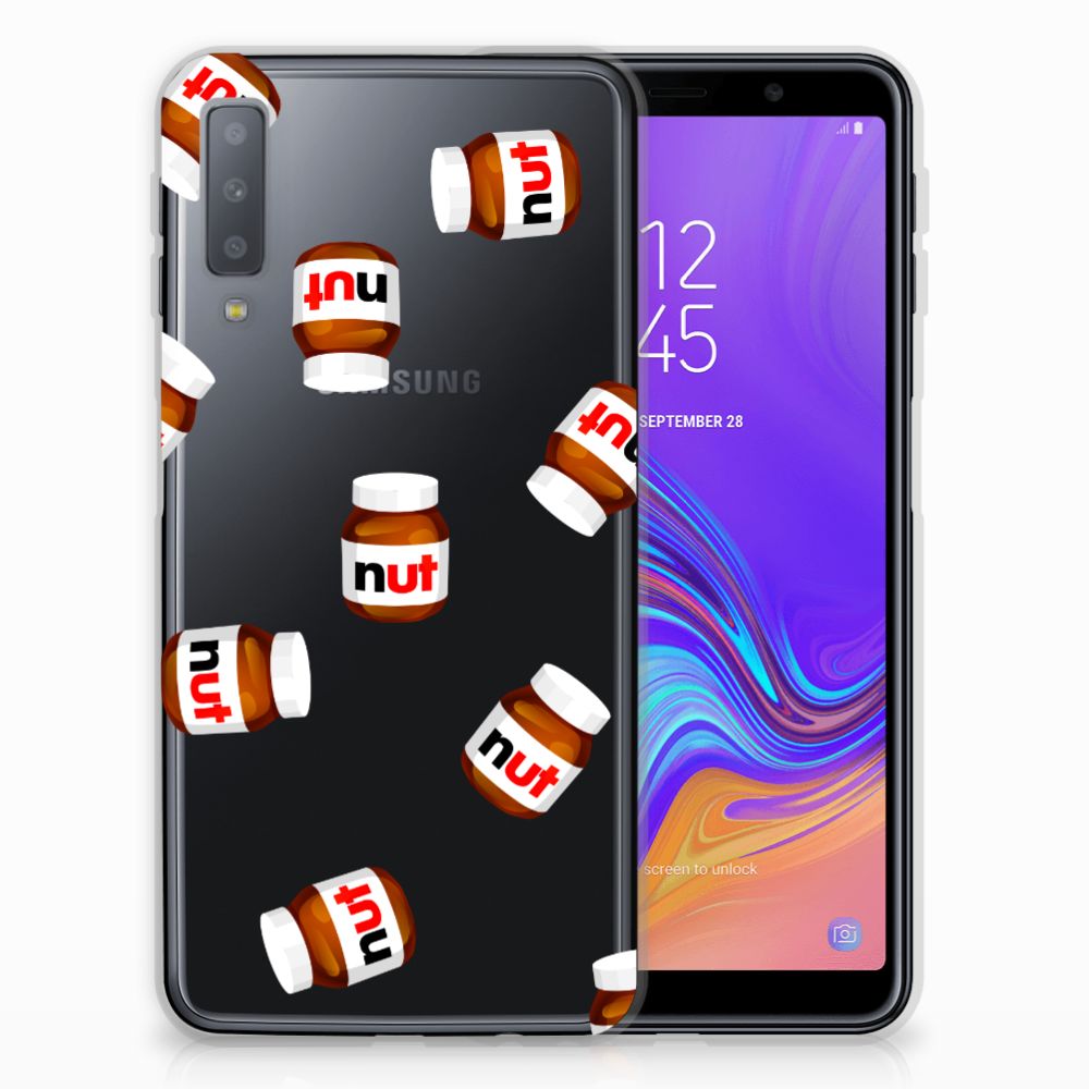 Samsung Galaxy A7 (2018) Uniek TPU Hoesje Nut Jar